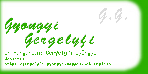 gyongyi gergelyfi business card